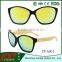 Custom wooden sunglasses wood polarized sunglasses recycled skateboard sunglasses