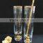 150 ml 5 oz Lead Free Crysral Fancy Round Thick Bottom Drinking Glass