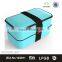 BPA Free Bento Box with utensils, FDA Approved, Microwave & dishwasher safe