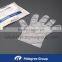 CE certificated food grade protective hdpe glove