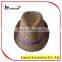 2016 wholesale colourful zigzag straw mens' trilby
