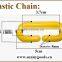 8mm Yellow Plastic Chain