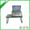 MDF green portable folding computer desk for bed
