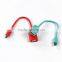 High Quality Colorful Micro USB OTG Cable for Charging Adapter for Samsung Galaxy S7