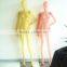 Hot sale fashiion female mannequin transparent plastic mannequin