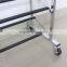 China Factory Chrome Finish Floating 10 Tiers Shoe Display Rack/Tower