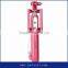 Mutil funcational selfie flash light wired selfie stick monopod ,led selfie flash light
