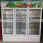 LC-780W refrigeration manufacturer 3 front glass door upright freezer