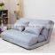 Korean style fabric folded sponge floor sofa with 5 positions adjustable backrest/sofa bed/hall sofa/