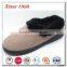 pink fleece upper material ankle fur lined shoes for girls