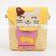 2015 wholesale lovely handmade genuine leather coin purse,funny coin purse,animal shape coin purse