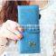 2015 most favorite leather wallet woman wallet
