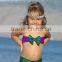 Wholesale swimmable mermaid tail bikini swimsuit swim monofins for Girl Girls bikini swimsuit mermaid bathing suit children
