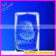 3D Laser Engraved Crystal Cube Birthday Gifts GZ-G-002