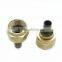 F-type Male Connectors RG58/RG59/RG6 Brass RF Connectors