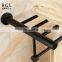 New Type Zinc Alloy Black Color Bathroom Sanitary Items Towel Rack