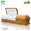 American style high quality cremation cheap casket wood