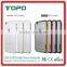 Fashion Slim Colorful soft TPU Frame Clear Case Transparent Hard PC frame Phone Back Cover For iPhone 6 6S Plus