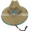 Custom Wholesale Summer Straw Lifeguard Hats With A LOGO Patch For Men