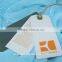 Factory customized different material brand company name hangtag