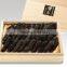Highest quality natural dried seafood sea cucumber packed in wooden box