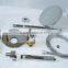 Complete in wall Concealed LED Shower Set Rain Hand Diverter Tap Round Chrome