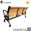 wooden long bench chair with natural feeling