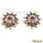 Gold Diamond Earrings, Diamond Earrings, Diamond Jewellry