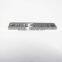 Custom fancy cheap flat Metal Nameplate