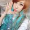 Long Wavy Synthetic lace front hair wig Rainbow colorfull Heat Japanese fiber Glueless halloween cosplay wig