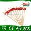 custom bamboo skewer for fruit pick