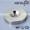 N35 neodymium countersunk magnet 1.26