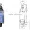 TZ-8122 Limit switch Waterproof Oilproof High Temperature IP65 comply with IEC60529 TZ-8 Limit switch