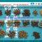 Capacity 200-250kg/h fully automatic floating fish food pellet making machine for sale