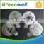 stainless steel coffee stencils