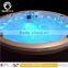 Round Shape Water Massage Bathtub/Indoor Whirlpools with LED lights --- (A400)