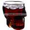 Factory direct wholesale Mini Wine Glass Skull Cup for bar and house use