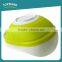 New design foldable storage baskets silicone collapsible kitchen vegetables fruit basket with colander