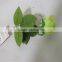 SJ20170005 Green Artificial Silk Flower Rose Bud