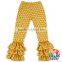 Best Selling Fall Chic Halloween Patterns Baby Leggings Wholesale Triple Ruffle Icing Baby Leggings