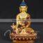 Regional Antique Fengshui Metal Bronze Buddha India Statue