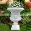 Stone craving custom sized granite garden stone flower pot