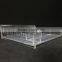 2017 Custom wholesale clear acrylic serving trays