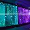 acrylic led lighted water bubble wall room divider dubai room decoration