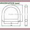 AD229 Aluminum 20kN Safety Forged D-Ring