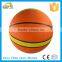 hot sale new design fashion style street pvc or pu leather basketball for adults or kids