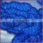 Blue rose embroidery fabric with sparkle sequin