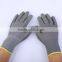 13G Polyester pu coated hand gloves work