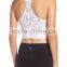 MGOO Hot Sale Sexy Ladies Slim Fit Crop Top Breathable Womens Sport Racer Back Tank Top