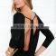 MGOO High Quality Stock Wholesale sweater designs for ladies Backless Party Sweater Long Sleeve Casual Wear JR8556